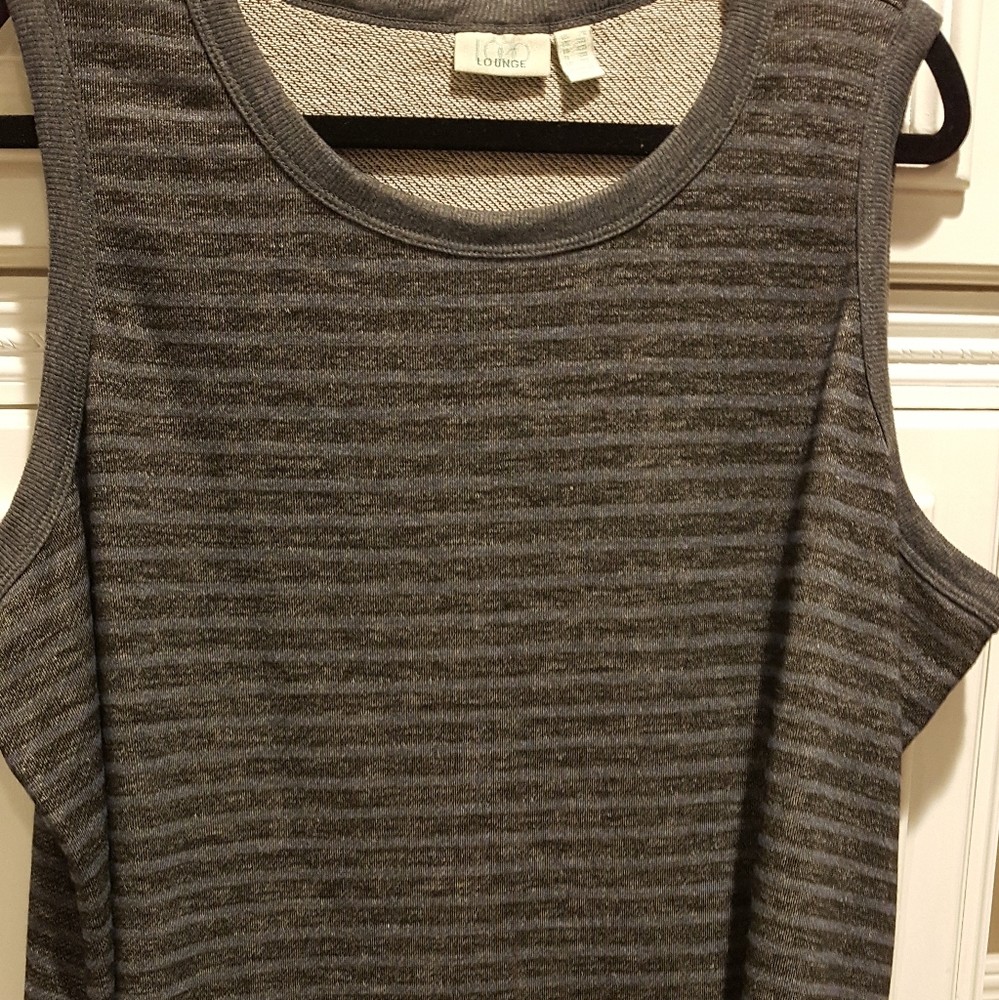 LOGO LOUNGE BLUE TANK NEW